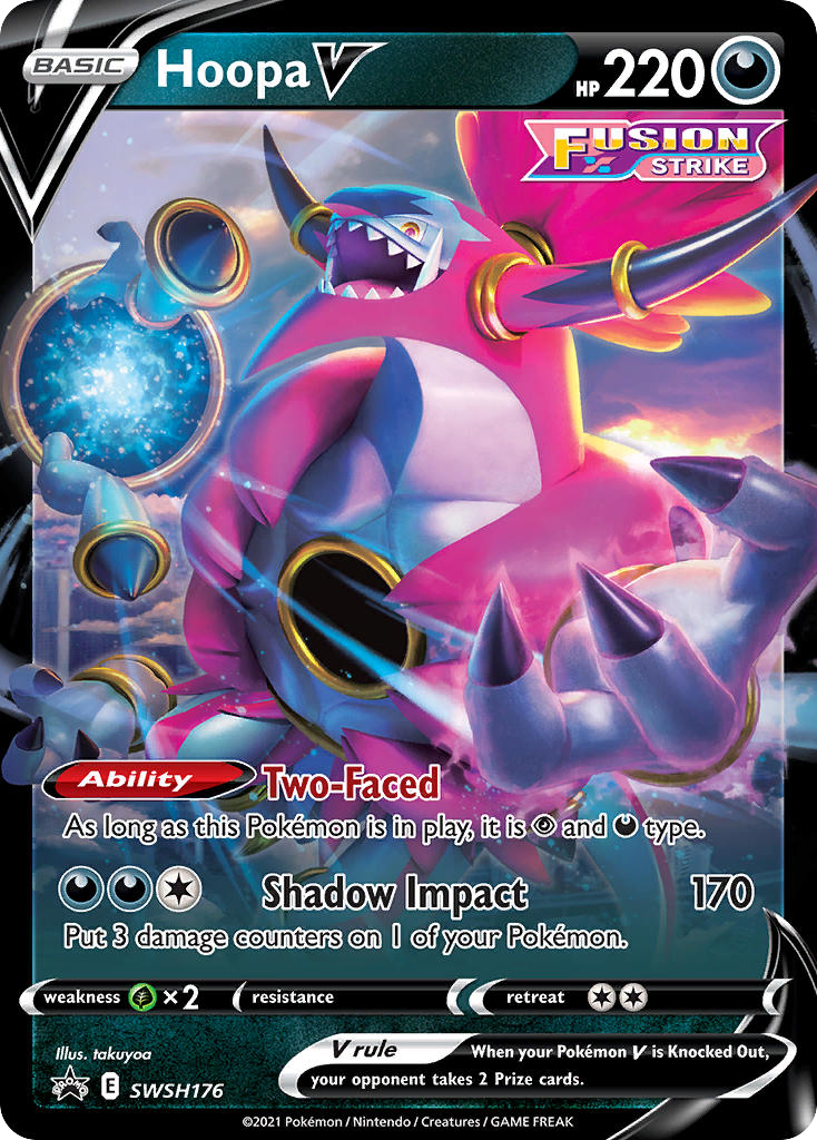 Hoopa V — SWSH: Sword & Shield Promo Cards #SWSH176