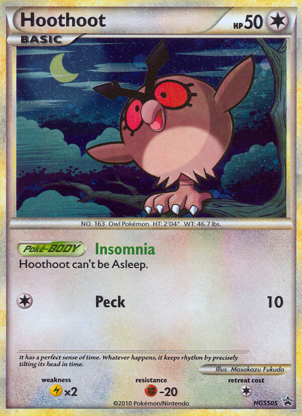 Hoothoot — HGSS Promos #HGSS05