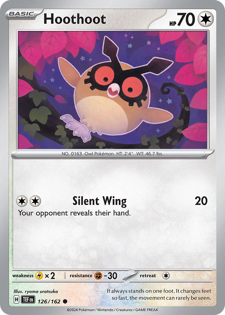 Hoothoot — SV05: Temporal Forces #126/162