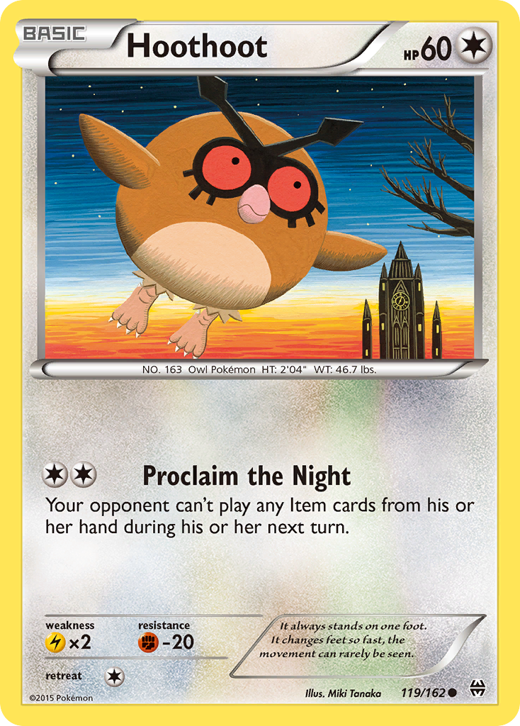 Hoothoot — XY - BREAKthrough #119/162