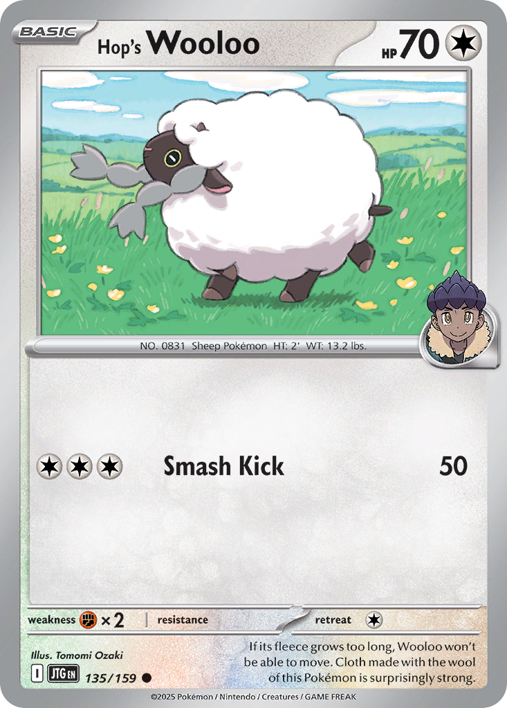 Hop's Wooloo — SV09: Journey Together #135/159