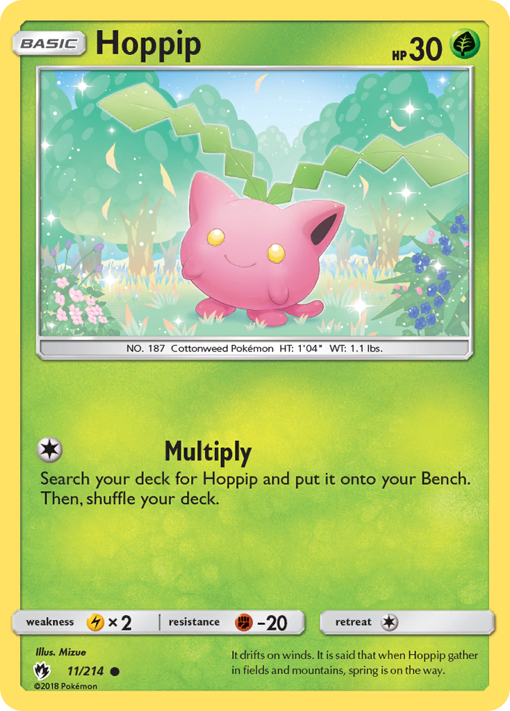 Hoppip (11) — SM - Lost Thunder #11/214