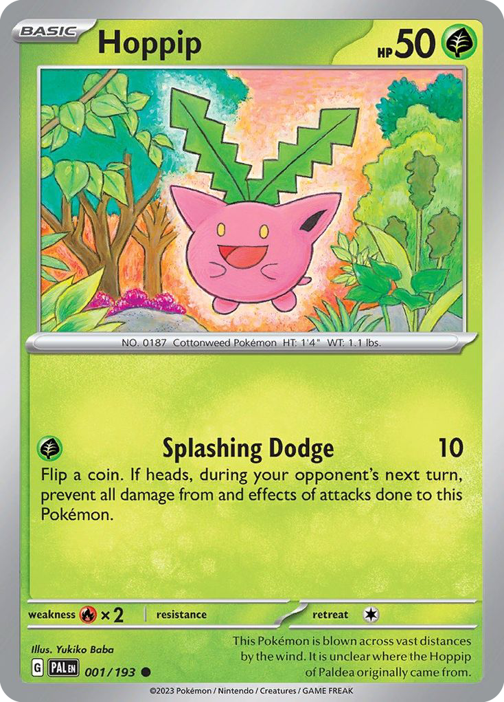 Hoppip — SV02: Paldea Evolved #001/193