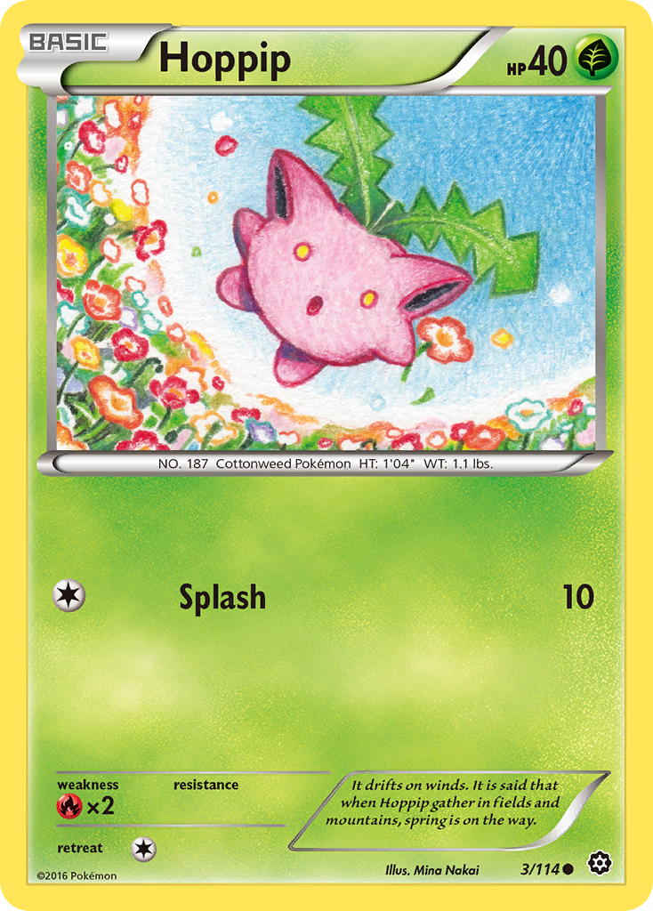 Hoppip — XY - Steam Siege #3/114