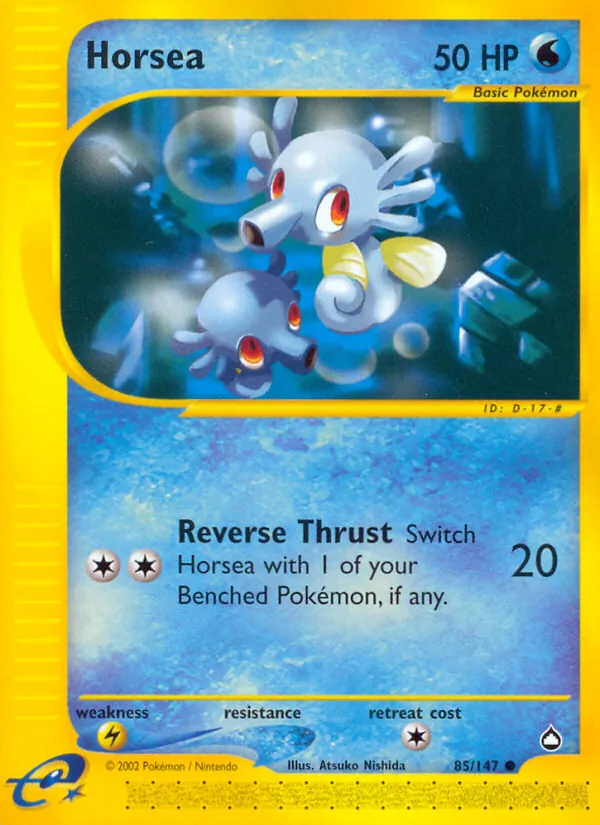 Horsea (85) — Aquapolis #085/147