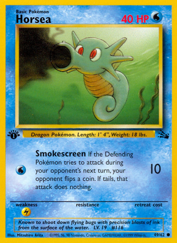 Horsea — Fossil #49/62