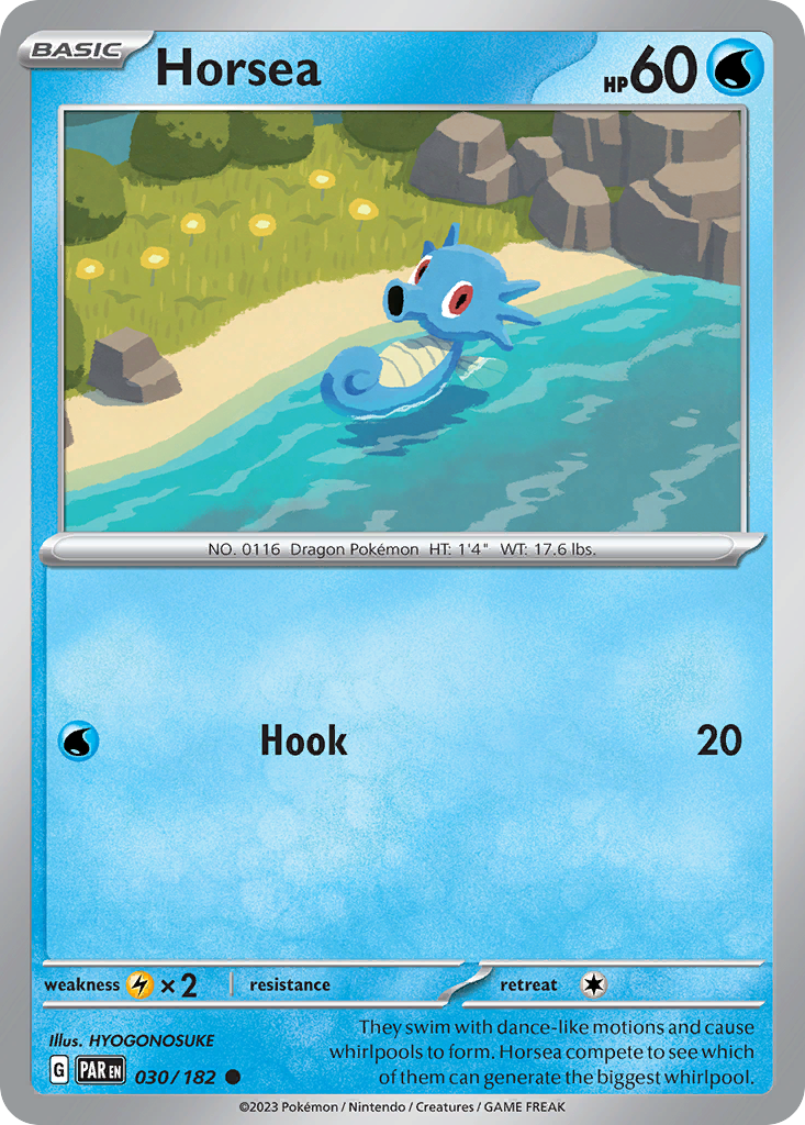 Horsea — SV04: Paradox Rift #030/182