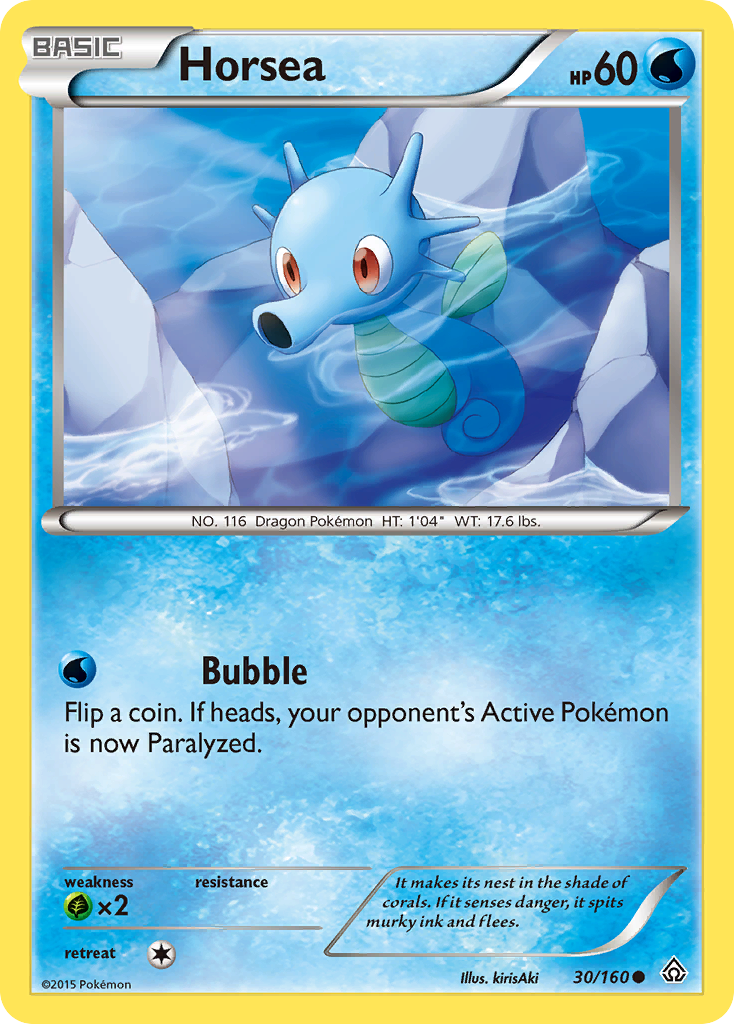 Horsea — XY - Primal Clash #30/160