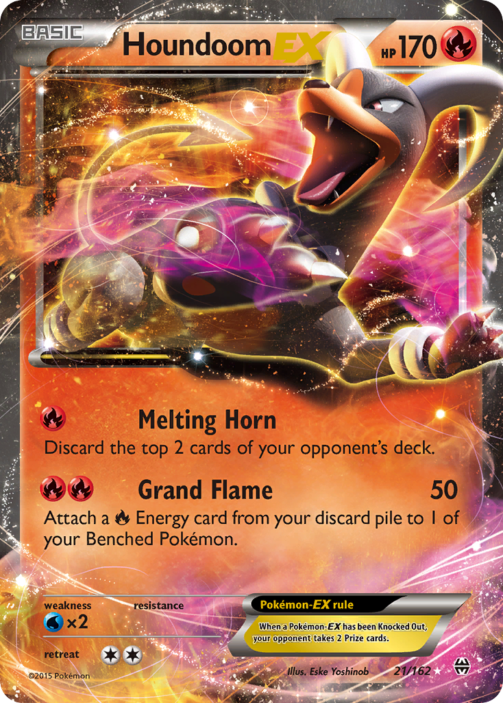 Houndoom EX — XY - BREAKthrough #21/162