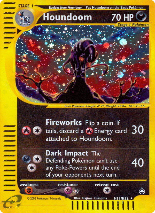 Houndoom (H11) — Aquapolis #H11/H32
