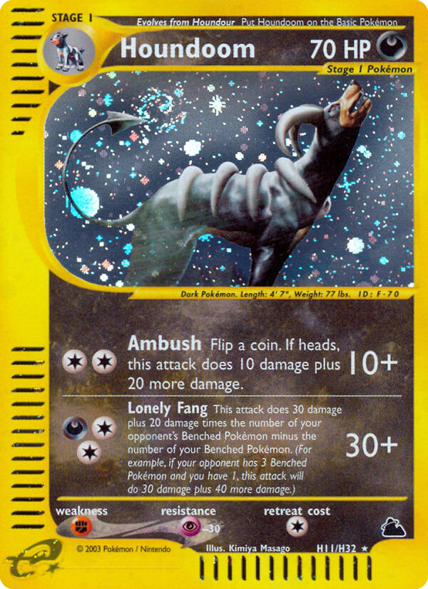 Houndoom (H11) — Skyridge #H11/H32