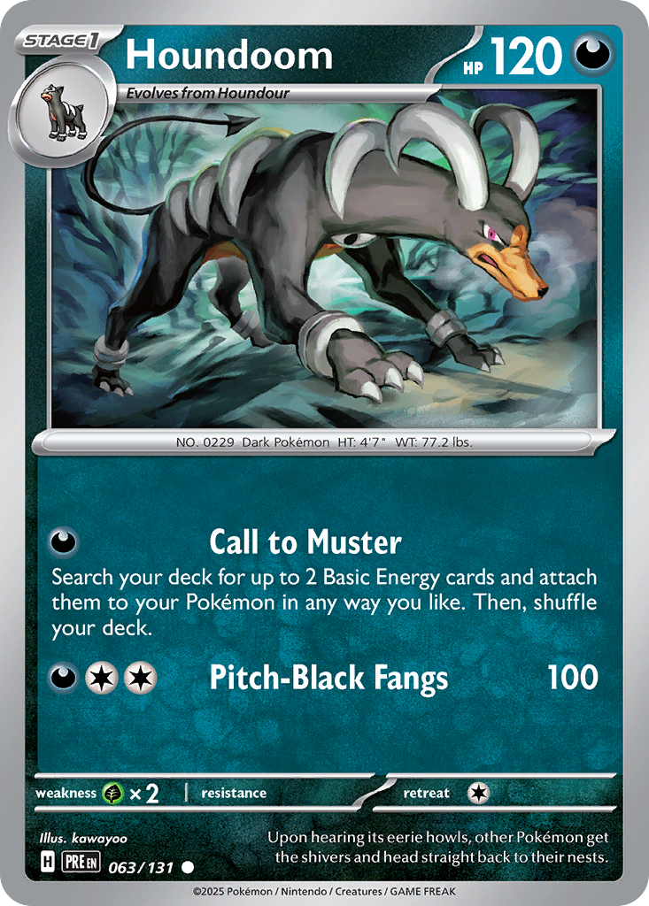 Houndoom (Master Ball Pattern)