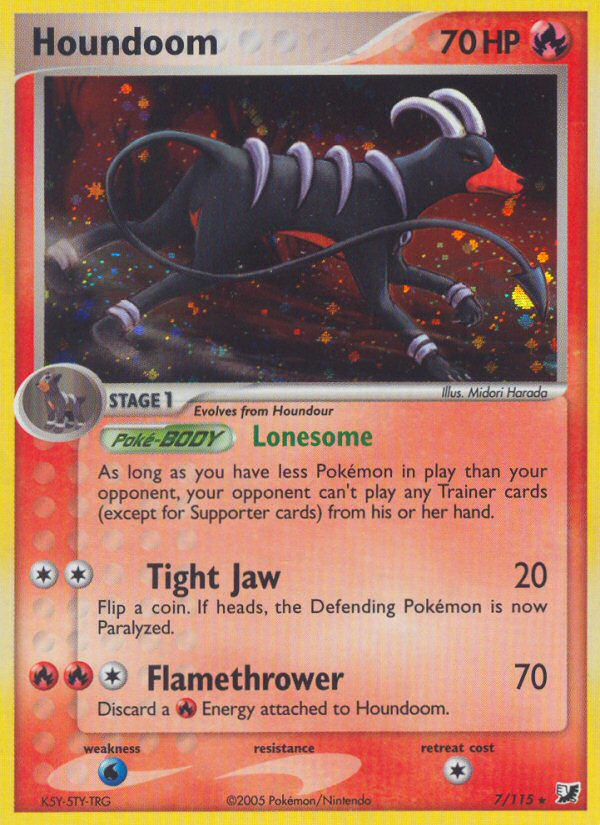 Houndoom — Unseen Forces #7/115