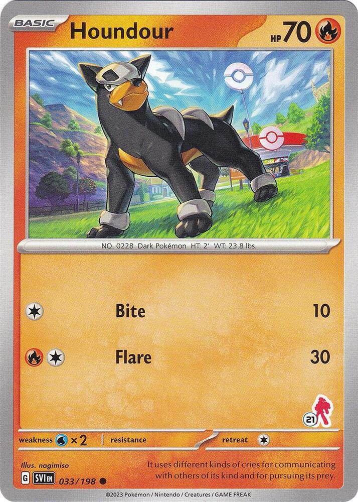 Houndour — Battle Academy 2024 #033/198