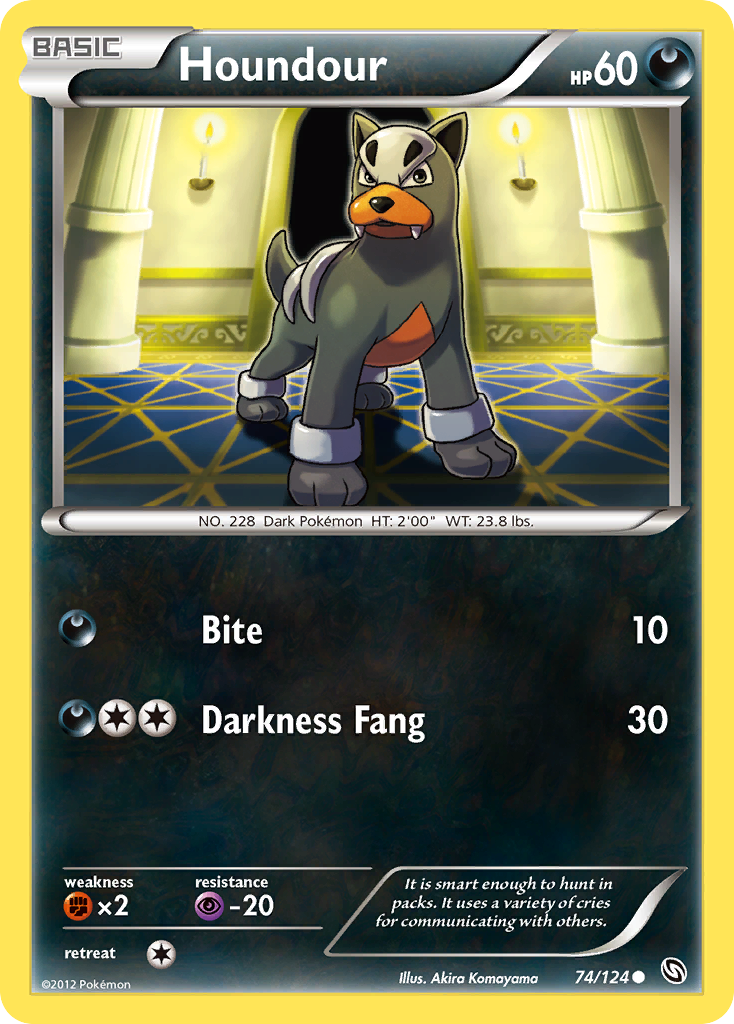 Houndour — Dragons Exalted #74/124