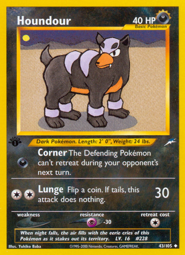 Houndour — Neo Destiny #043/105