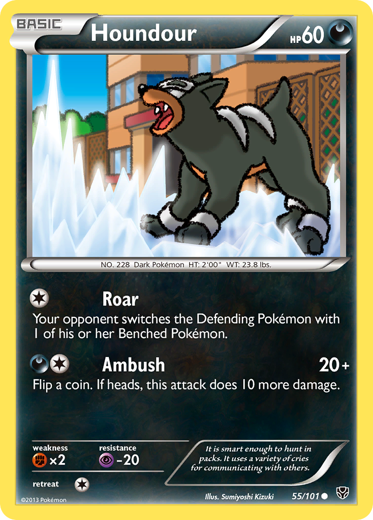 Houndour — Plasma Blast #55/101