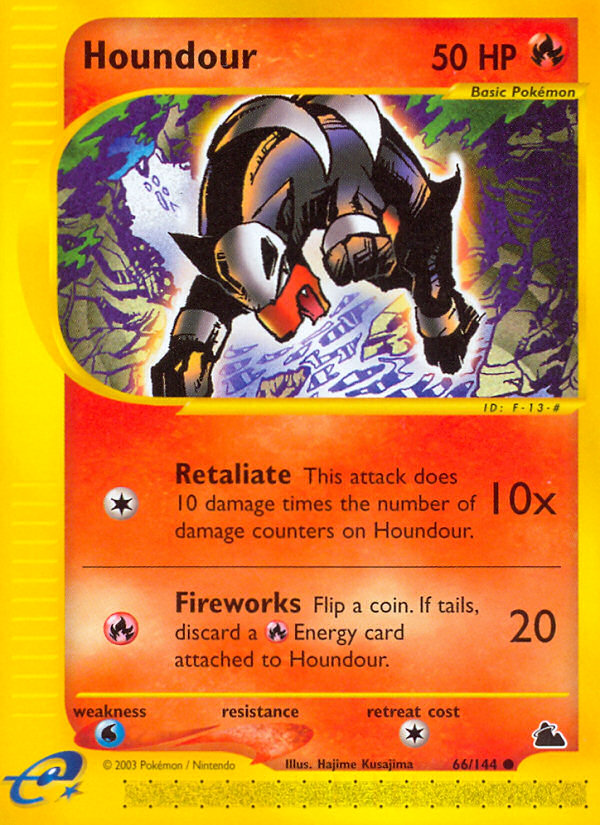 Houndour — Skyridge #066/144