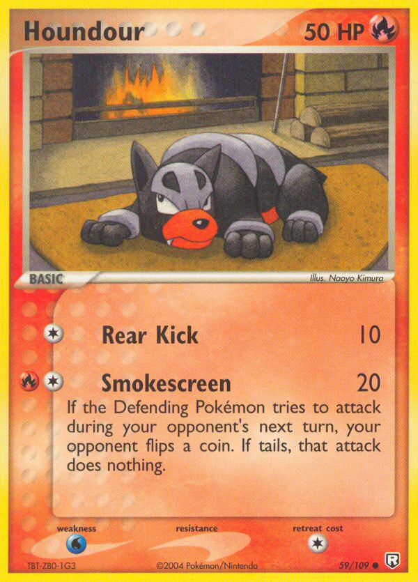 Houndour — Team Rocket Returns #59/109