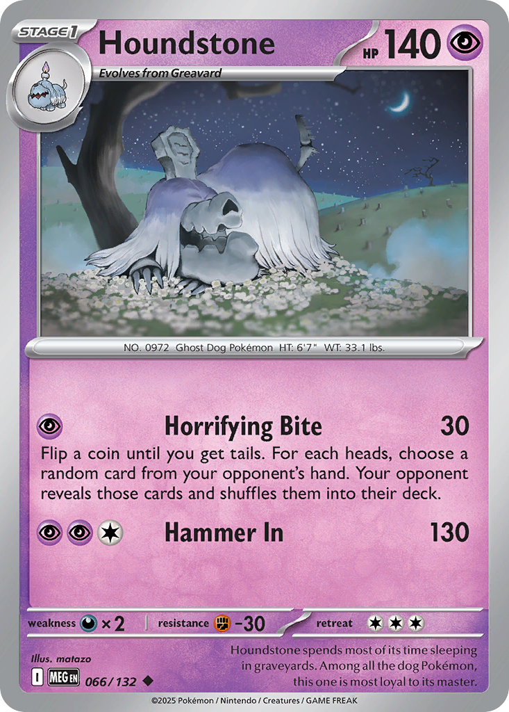 Houndstone — ME01: Mega Evolution #066/132