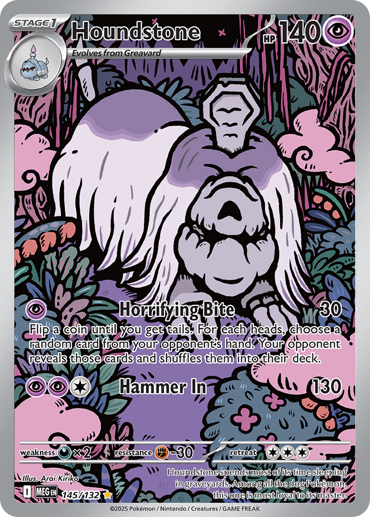 Houndstone — ME01: Mega Evolution #145/132