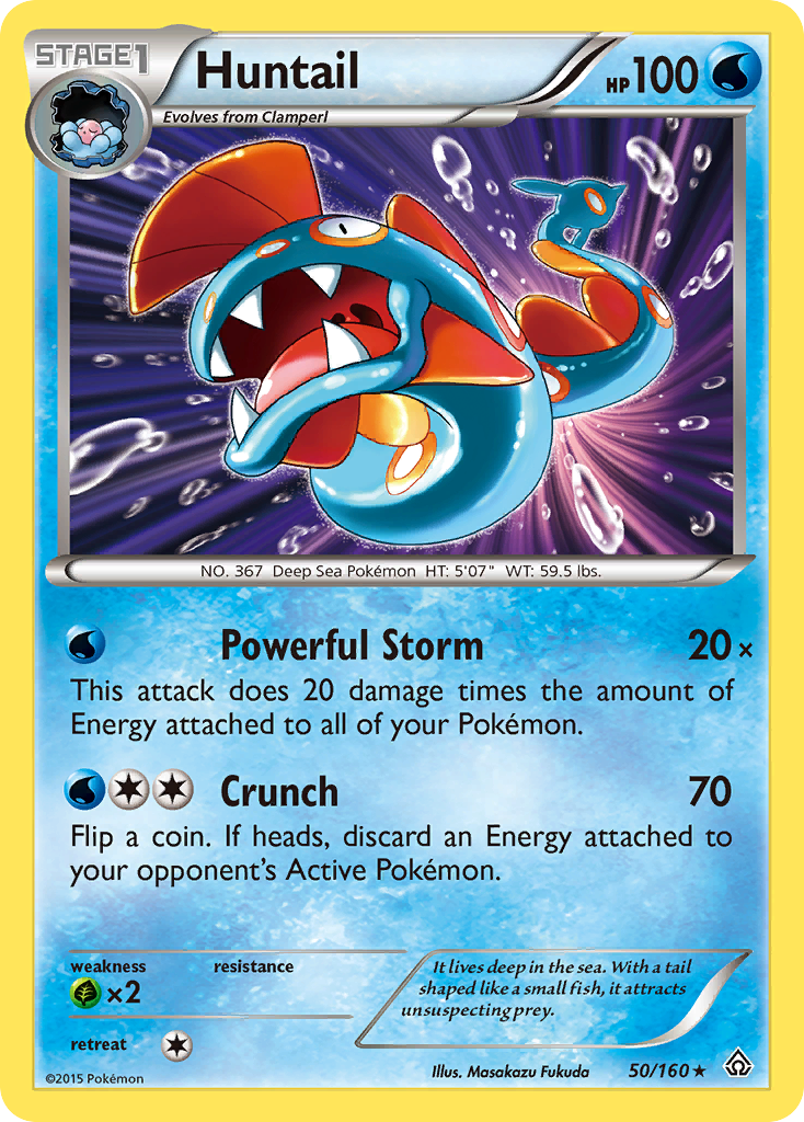 Huntail — XY - Primal Clash #50/160