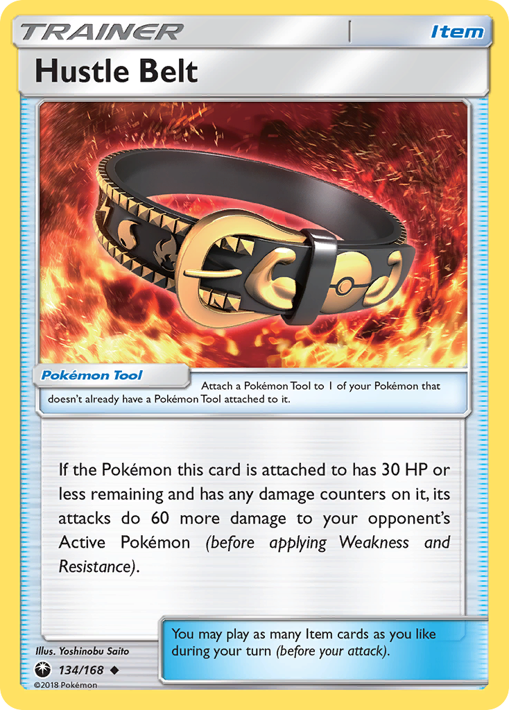 Hustle Belt — SM - Celestial Storm #134/168