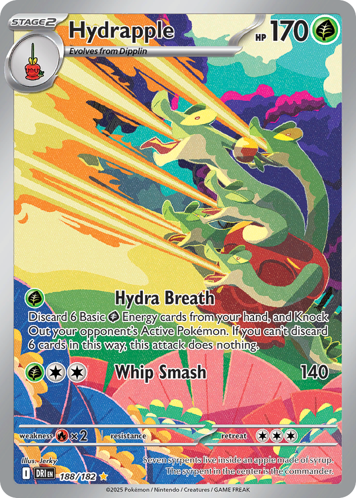 Hydrapple — SV10: Destined Rivals #188/182