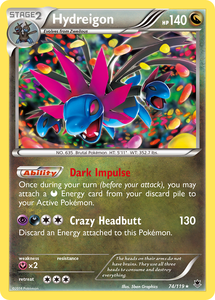 Hydreigon — Blister Exclusives #074/119