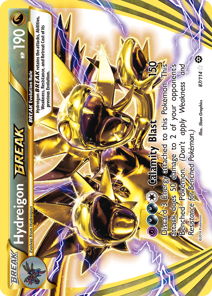 Hydreigon BREAK — XY - Steam Siege #87/114