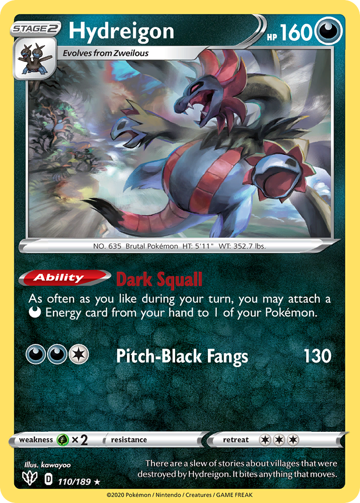 Hydreigon — Miscellaneous Cards & Products #110/189