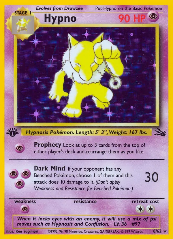 Hypno (8) — Fossil #08/62