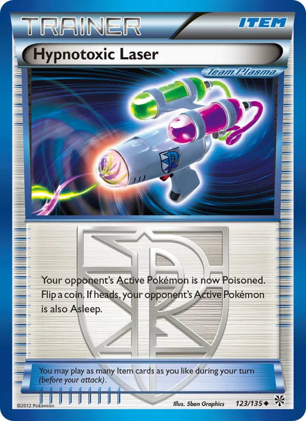 Hypnotoxic Laser (Team Plasma) — League & Championship Cards #123/135