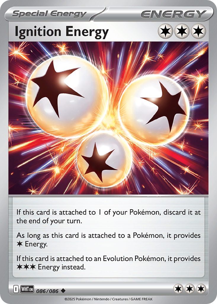Ignition Energy — SV: White Flare #086/086