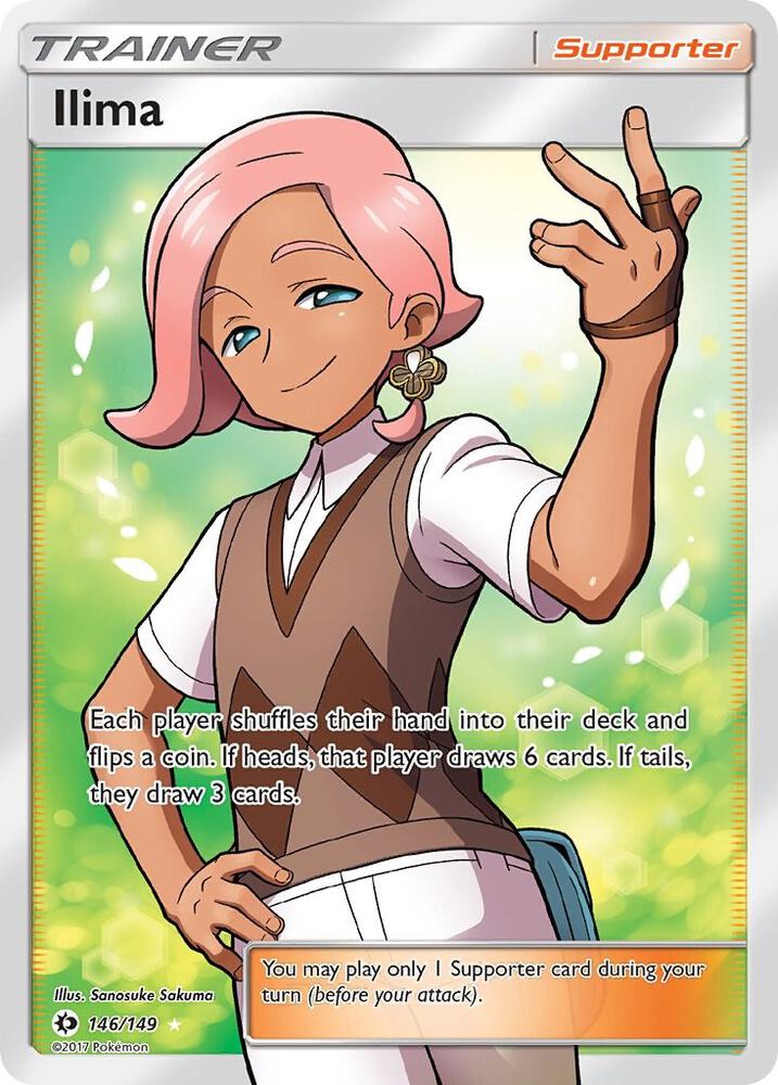 Ilima (Full Art) — SM Base Set #146/149