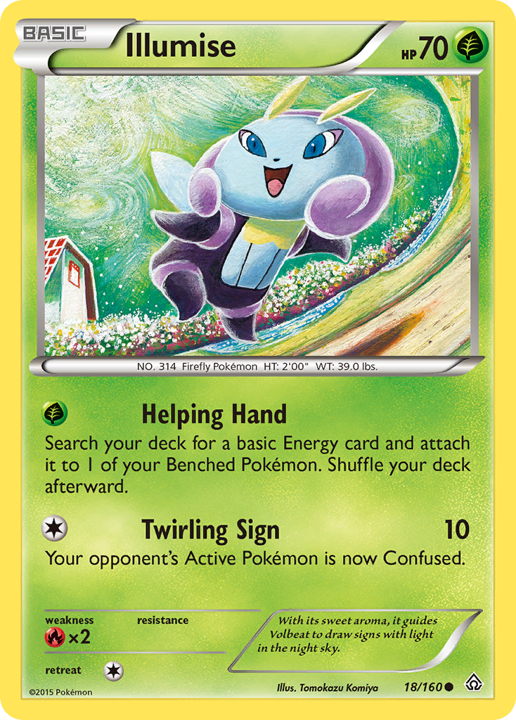 Illumise — XY - Primal Clash #18/160