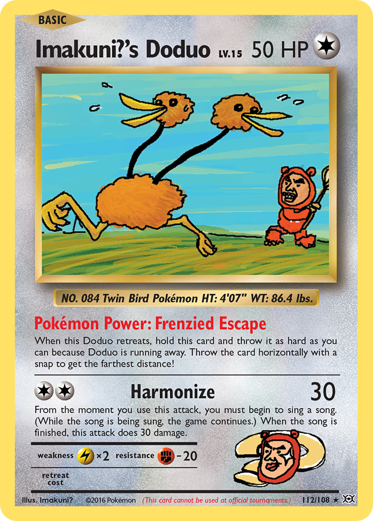 Imakuni?'s Doduo — XY - Evolutions #112/108