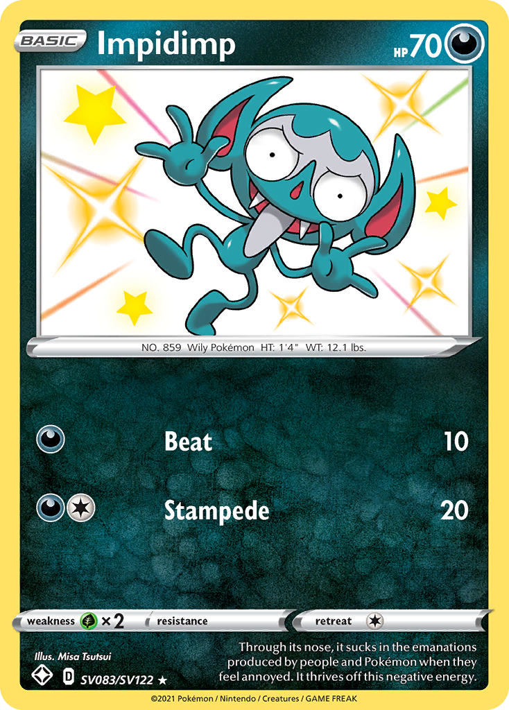 Impidimp — Shining Fates: Shiny Vault #SV083/SV122