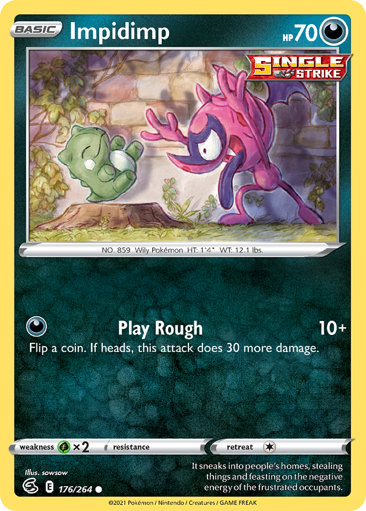 Impidimp — SWSH08: Fusion Strike #176/264