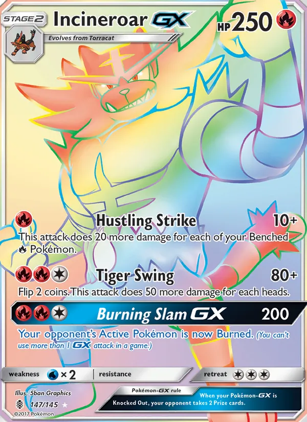 Incineroar GX (Secret)