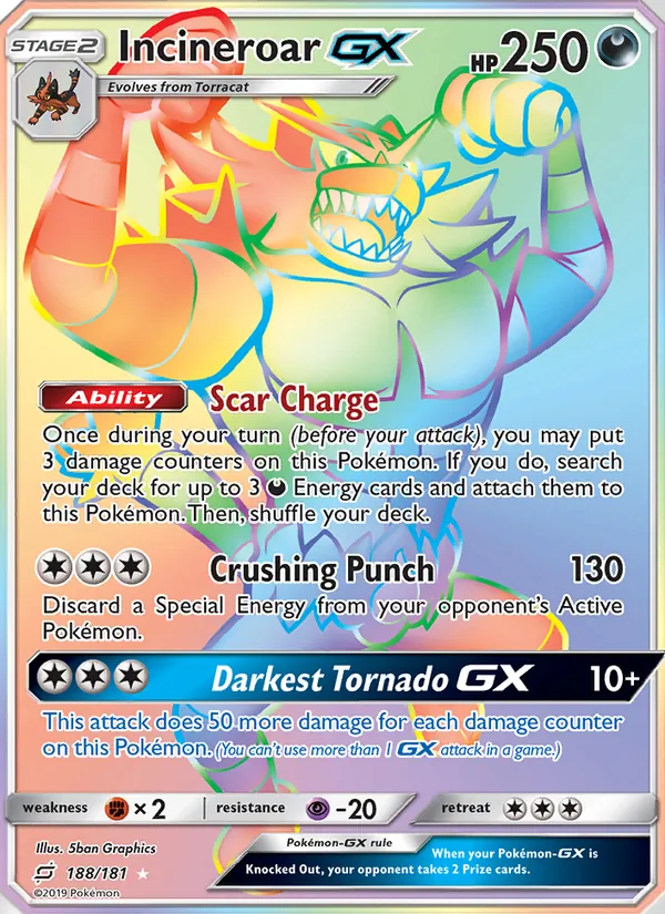Incineroar GX (Secret)