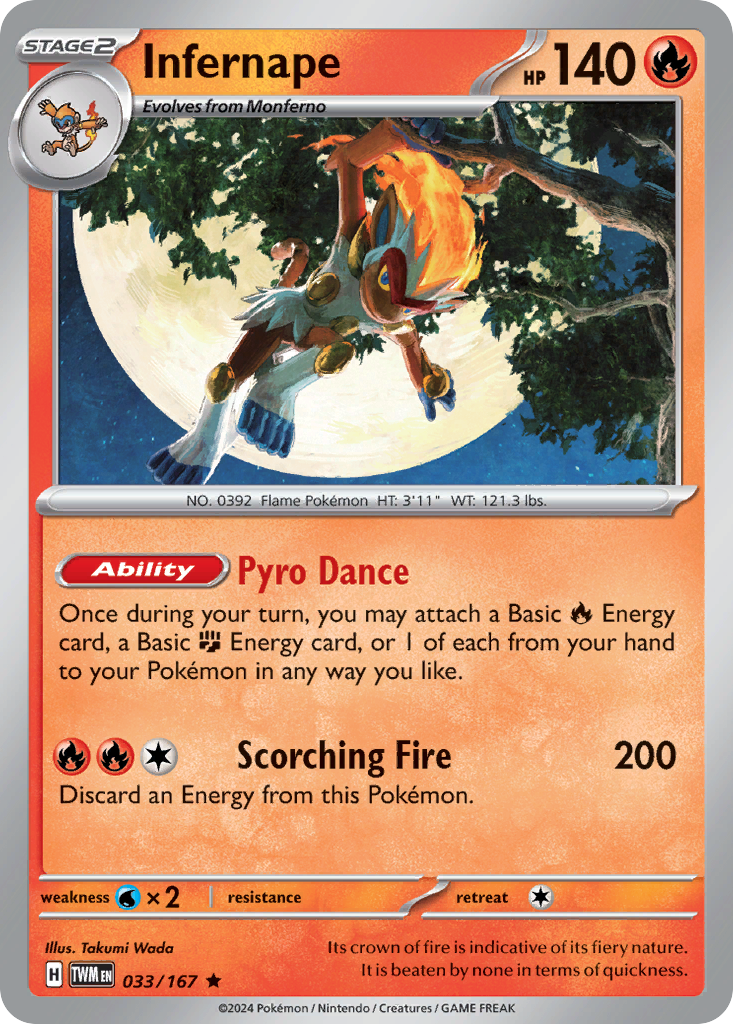 Infernape — Deck Exclusives #033/167