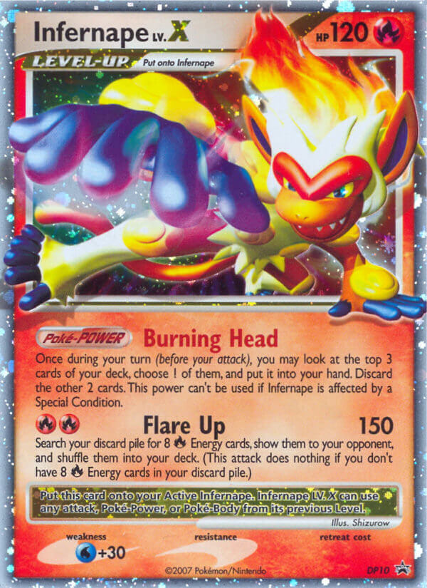 Infernape LV.X — Diamond and Pearl Promos #DP10
