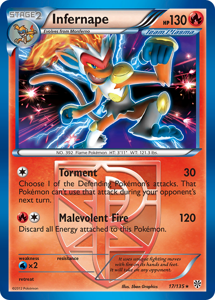 Infernape (Team Plasma)