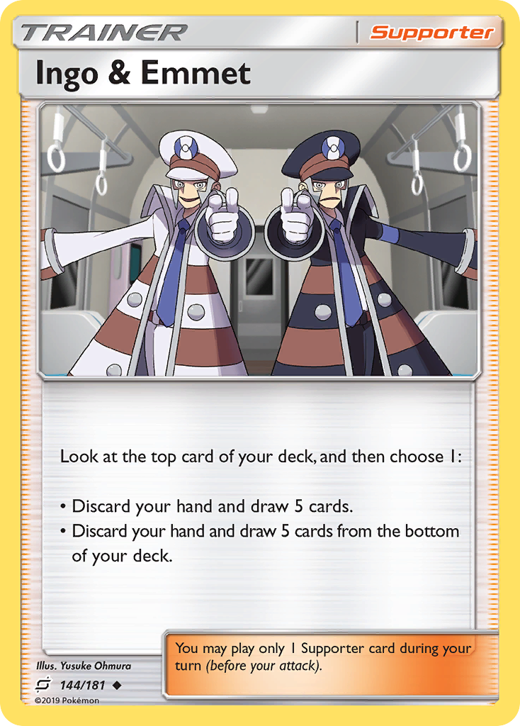Ingo & Emmet — SM - Team Up #144/181