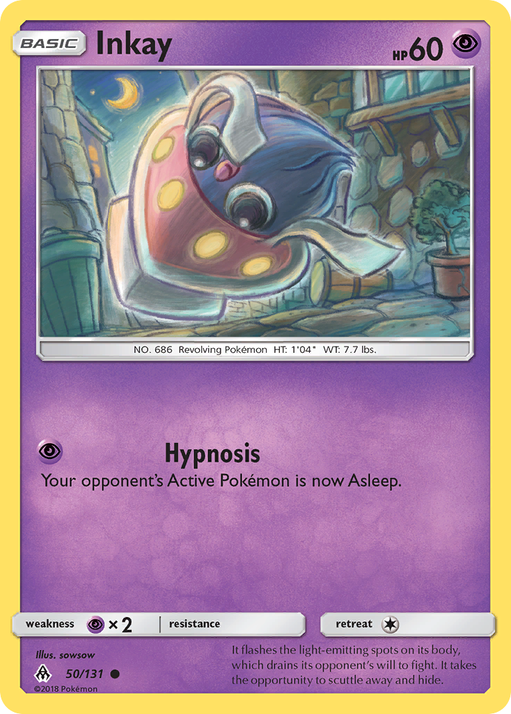 Inkay — SM - Forbidden Light #50/131