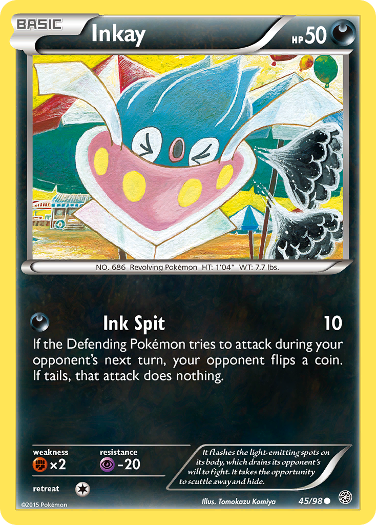 Inkay — XY - Ancient Origins #45/98