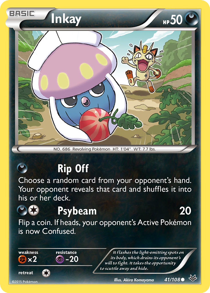 Inkay — XY - Roaring Skies #41/108