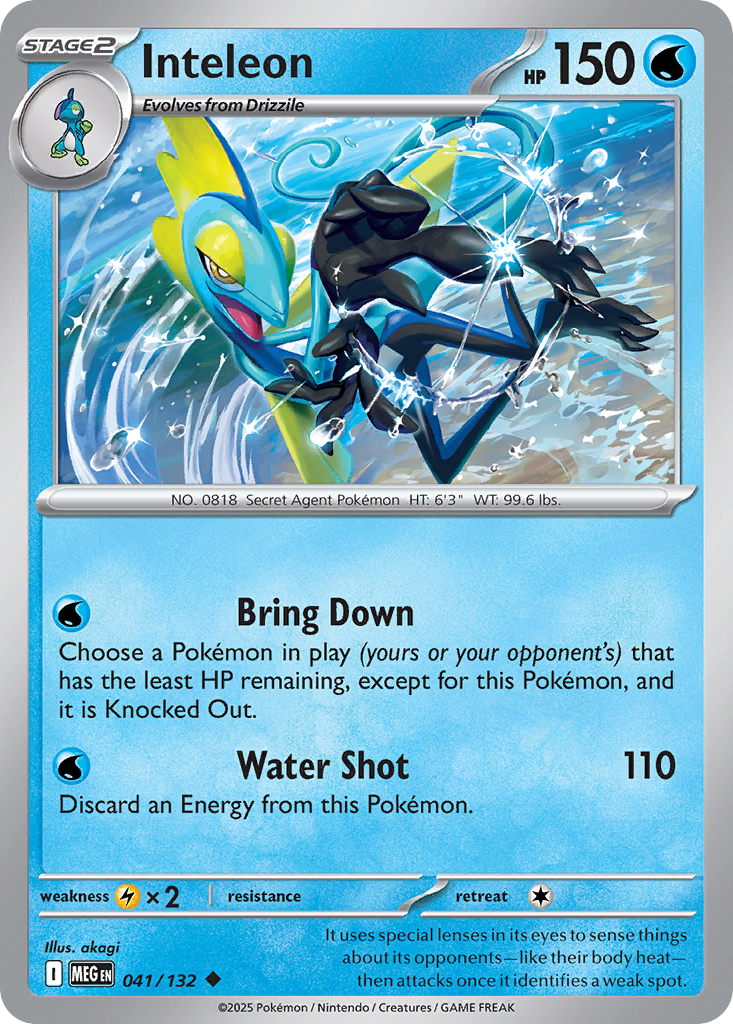Inteleon — ME01: Mega Evolution #041/132