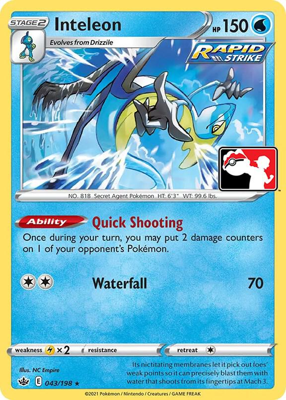 Inteleon — Prize Pack Series Cards #043/198
